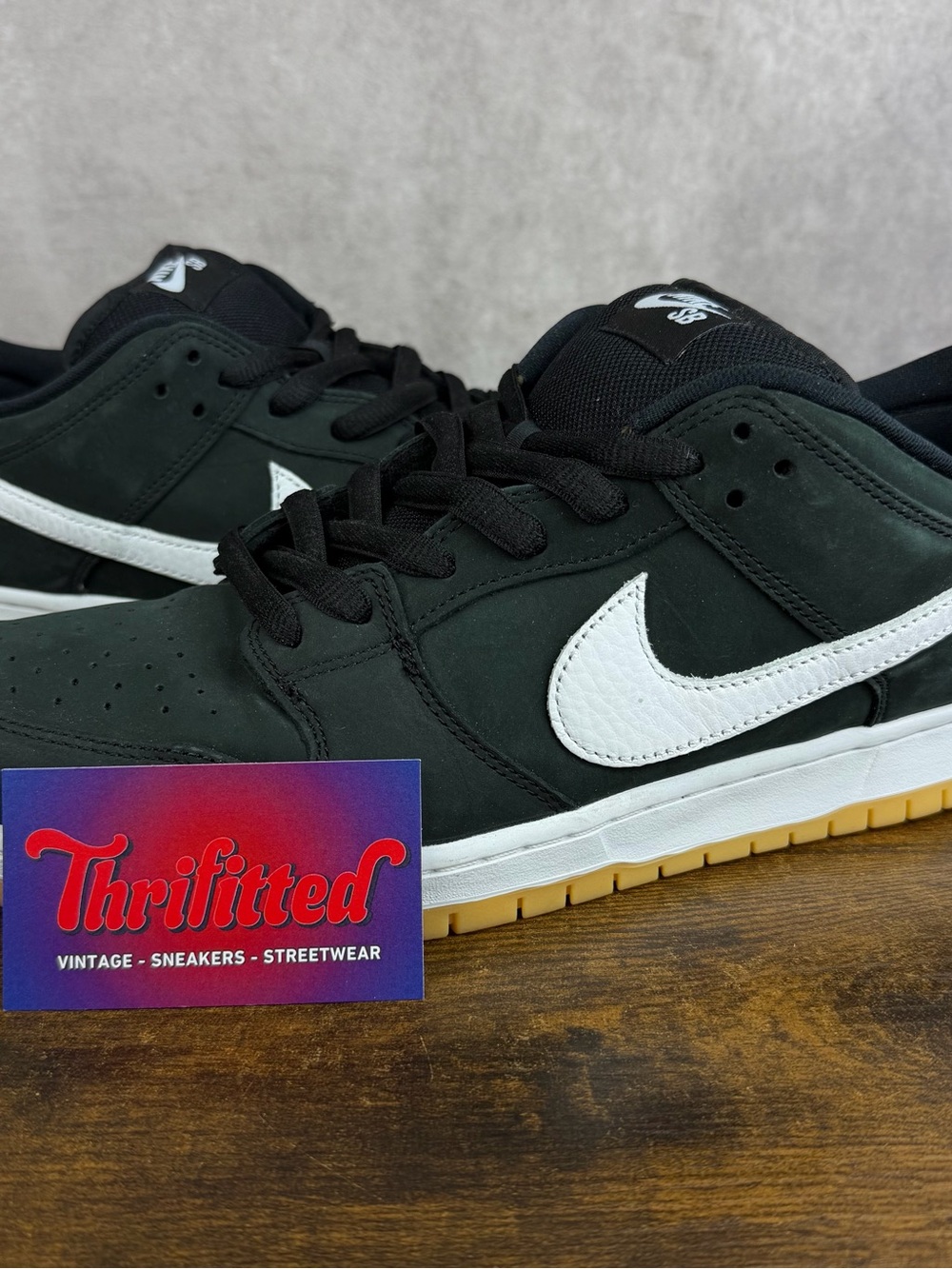 Nike SB Dunk Low Black Gum Size 14 CD2563-006 Men’s Skateboarding Shoes OG Rare